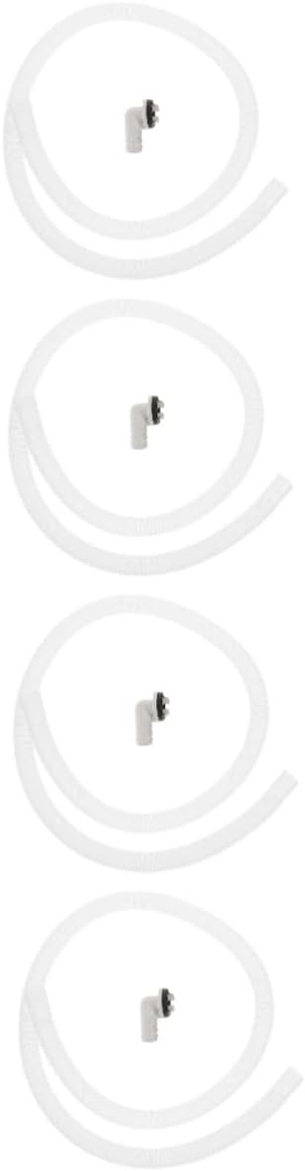 4pcs Air Conditioner Drain Kit Portable Air Conditioner Window Kit Drain Hose for Window Ac Unit Air Conditioner Parts & Accessories Plastic Tubing Air Hose Pvc Pipeline Water Tray