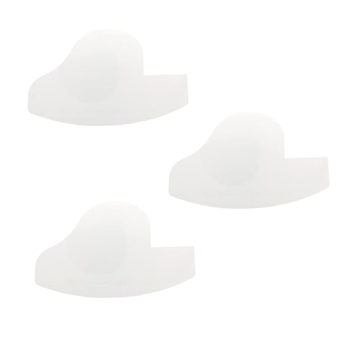 3pcs Hairline Enhancement Card Man Beard Optimize Board Hairline Template Guide Hair Trimming Guide Hair Applicator Men Trimmer Hairline Styling Tool Dense Pvc Drawing Board White