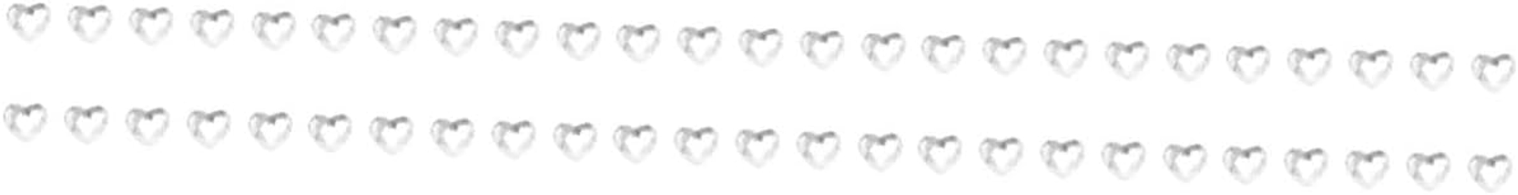 50 Pcs Makeup Set 3D Stickers Reflective Stickers Tooth Crystal Gems Teeth Rhinestone Tooth Gems Kit Teeth Gems Kit Tooth Jewelry Gems Rhinestones for Makeup Love Stud