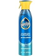 Pledge Everyday Clean Multi Surface Cleaner Spray, pH Balanced to Clean 101 Surfaces, Rainshower ...