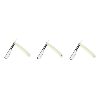 6 Pcs Beard Shaver Barber Shaving Machines for Maquina De Afeitar Para Hombre Straight Razors for Men Shavers for Men Razor Body Razor Handrasierer Für Hair Styler Man White