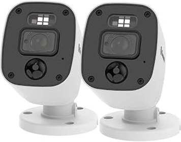 Enforcer™ 1080p Full HD DVR Audio/Video Add-On Security Camera - PRO-1080MQB 2 Pack with Mic