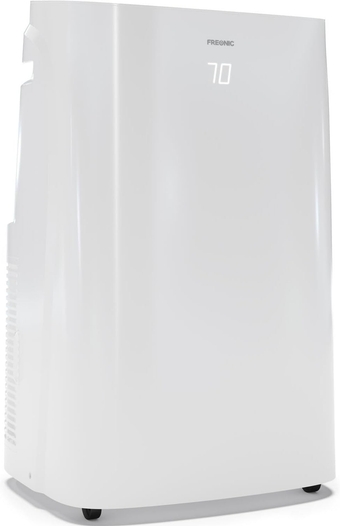 6,000 BTU Portable Air Conditioner | AC for Rooms up to 300 Sq.Ft. | LED Display | 24H Timer | Auto-Restart | Sleep Mode | Dehumidifier | White | FHCP062AKR