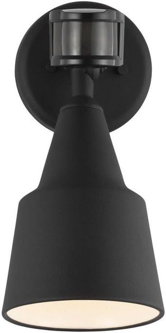 Generation  1-Light Traditional Outdoor Wall Flood Light Black 8560701PM-12, Outdoor Lights Make Charming Wall Lamps for Outdoor Decor, Wall Light Fixture Uses Standard or LED Light Bulb
