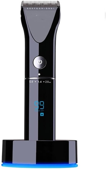 Hair Clippers for Men, Hair Clipper Men Rechargeable Electric Hair Trimmer Professional Shaver Razor Hair Cutter Cutting Shaving Machine (Color : Black)