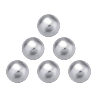 1 Set Stainless Steel Hockey Puck Ice Whiskey Stones Stainless Steel Vodka Stones Beer Rocks Cooling Ball Whiskey Chilling Cubes Wine Cabinet 304 Stainless Steel Metal