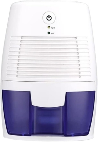 Compact Electric Dehumidifier Air Dryer 500ml Capacity Quiet Premium Portable For High Humidity In Office Kitchen Home Basement