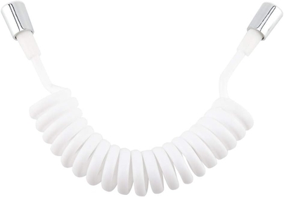 Sink Hose Faucet Sprayer Attachment, Shower Hose, Bathroom Sink Faucet Sprayer Attachment Portable Shower Hose Extension for Face Wash Hair Washing Pet Bath (White)