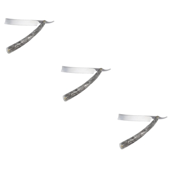 3 Pcs Manual Shaver Men Straight Razor Manual Razor for Men Hair Razor for Men Haircut Steel Barber Razor Shaving Razor for Women Razors for Men Manual Shaving Cutter Set Miss Face