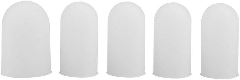 5Pcs Finger Cots,Finger Protectors Silicone Finger Protectors Rubber Fingers Thimble Protectors Guard Tips Rubber Fingers Thimble Protectors Guard Tips,Embroidery,Sewing,Cutting