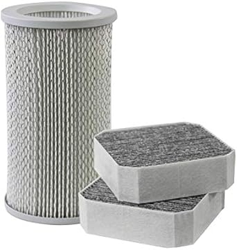 Filter-Monster – Replacement HEPA Filter with 2 Coconut Carbon Pre-Filters, Set of 3 – Compatible with Molekule PECO-Filter and Pre-Filter for Molekule Air Purifier