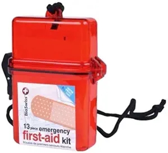 Waterproof First Aid Kit All-Purpose Portable Compact First Aid Kit for Minor Cuts, Scrapes, Sprains & Burns, Ideal for Home, Car, Travel and Outdoor Emergencies
