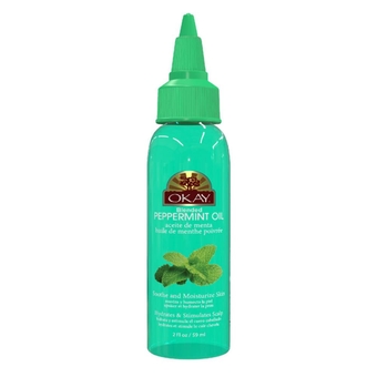 OKAY PEPPERMINT OIL for HAIR and SKIN 2oz / 59ml