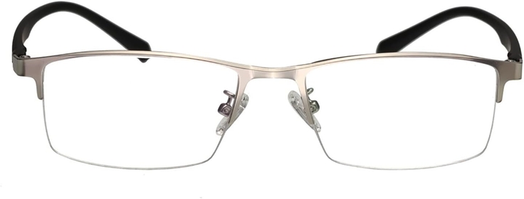 Photochromic Reading Glasses for Mens/Dual-use Stylish Eyeglasses,Clear UV Protection Sunglasses Readers,+0.25~+3.0 (Color : Silver, Size : +1.5)