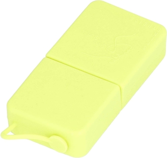 Face Massage Ice Cube, Ice Ball Face Massager Calm Skin for Sensory Stimulation (Fluorescent Yellow)