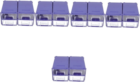 20 Pcs drawer storage box electronic organizer workshop storage Garden Tool Organizer mini tool container storage baskets for shelves small organizing bins nail plastic divider