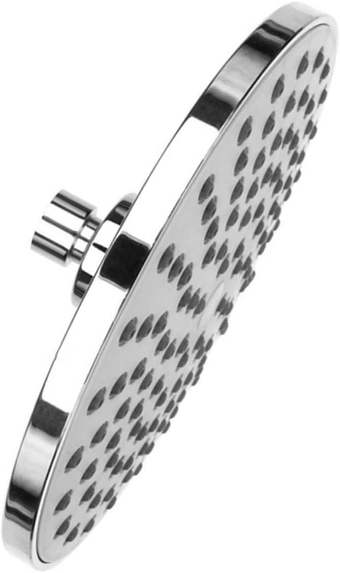 Overhead Shower Head Massage Spa Bathroom Shower Head Shower Sprayer Head Shower Nozzle Round Shower Head High Shower Head Toilet Sprayer Rain Fall Shower Sprayer Filter Tub Abs