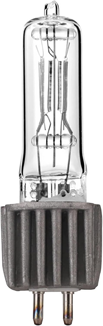 G9.5 Bi-Pin Based Spotlight Bulb HPL 750W Stage and Studio Light T6 Ceramic Metal Halide Clear Projector Light Bulb for Imaging Bulb Studio Stage Spotlight Soft Light AC110V 3000K Warm White Pack of 1