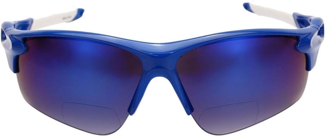 'The Athlete' Polarized Lightweight Sport Wrap Bifocal Reading Sunglasses for Men and Women