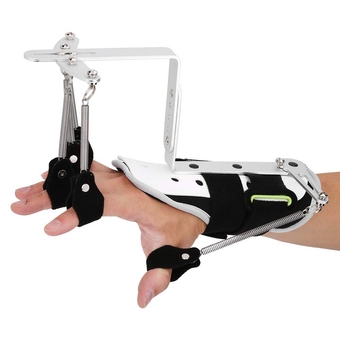 Adjustable Finger Wrist Orthotics, Hand Rehabilitation Training Finger Device, for Stroke Hemiplegia Patients Tendons Exercise Finger Rehabilitation Brace