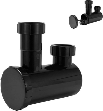 Universal P Trap Shampoo Bowl Sink Hair PVC P Trap Beauty Barber Salon Equipment By Omwah