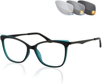 Photochromic Sunglasses Motorcycle Eyeglasses,TR90 Reading Glasses,for Men Women Safety Cycling Eyewear UV Protection Outdoor Sport