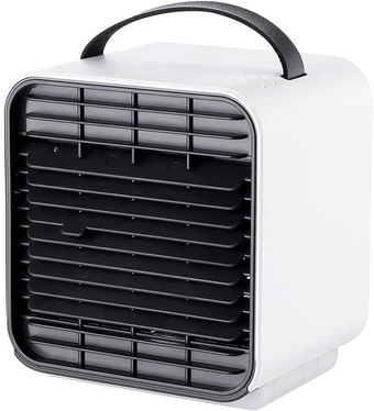 Mini Portable Negative Ions Air Conditioner Semiconductor Refrigeration Humidification Desktop Air Cooler Cooling Fans