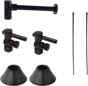 CC43100DLLKB30 Trimscape Plumbing Sink Trim Kit, Matte Black