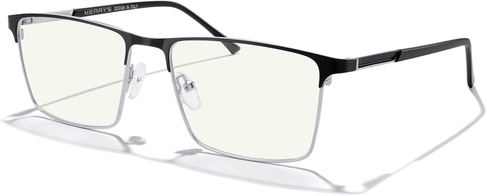 Men's Blue Light Blocking Glasses - Vintage Computer Reading Glasses for Men