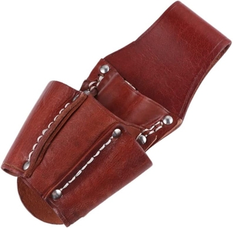 Belt Repairing Leather Tool Pouch Leather Tool Kit Belt Tool Storage Bag Cowhide Storage Pouch Portable Waist Bag Storage Bags Gadget Bag Toolkit Brown Pocket