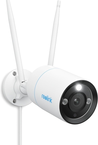 4K WiFi 6 Home Security Camera, 2.4/5GHz WiFi Security Camera Outdoor, Plug in Camera, Human/Vehicle/Pet Detection, Color Night Vision,Two-Way Audio, 24/7 Recording, IP67 Waterproof, RLC-810WA