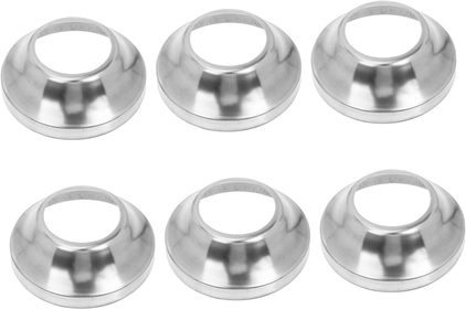 Railing Trim Anchors 6pcs Concrete Post Post Bracket Railing Post Base Deck Support kit Concrete Fence Base Deck Railing Connector Metal Post Bolt Wardrobe Flange Stainless Steel