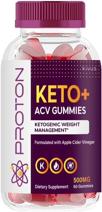 Proton Keto ACV Gummies - Proton Keto + ACV Gummies (Single, 60 Gummies)