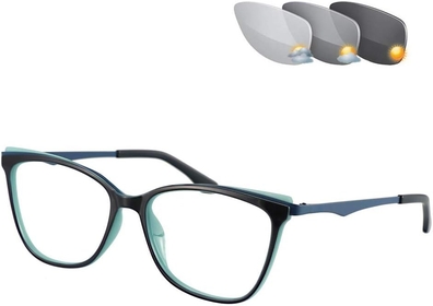 Photochromic Sunglasses Motorcycle Eyeglasses,TR90 Reading Glasses,for Men Women Safety Cycling Eyewear UV Protection Outdoor Sport