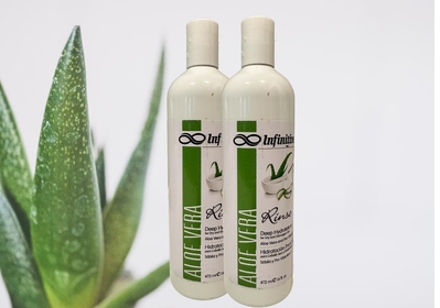 Aloe Vera Deep Repair Hair Shampoo And Condition for Dry Damaged Hair, Split Ends, Hair Growth, Frizz Control - with Aloe Vera, Vitamin A