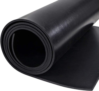 Silicone Rubber Sheet Roll 40x118x 1/8" (0.125") Flexible Rubber Flooring Roll Mat for Workshop Garage Gym Anti- Vibration Anti-Slip Heat Protection