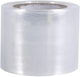 Eyebrow Tattoo Plastic Wrap,Barrier Film, Tattoo Preservative Film, Clear Barrier Film Roll 2 Box/Set Semipermanent Permanent Clear Plastic Disposable Eyebrow Makeup Supplies Wrap Cover Tape