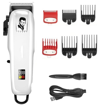 Hair Clippers for Men, Electric Hair Clipper Hair Cut Cordless Trimmer Men Professional Clipper Machine Rechargeable Hair Cut Barber