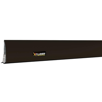 48" Versa-Line Door Sweep, Includes Dark Bronze Cover – Seals Out Animals, Easy to Install, Maximum Adjustability; Under-Door Seal; Chew Proof, (XCL-15101048-BRA)