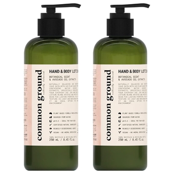 All Natural Lotion Moisturizer - Paraben & Cruelty Free - Non Greasy, Organic, Vegan, Plant-Based, Botanical, Avocado Oil - All, Men, Women, Eczema, Sensitive Skin (2 x 8.4 fl oz)