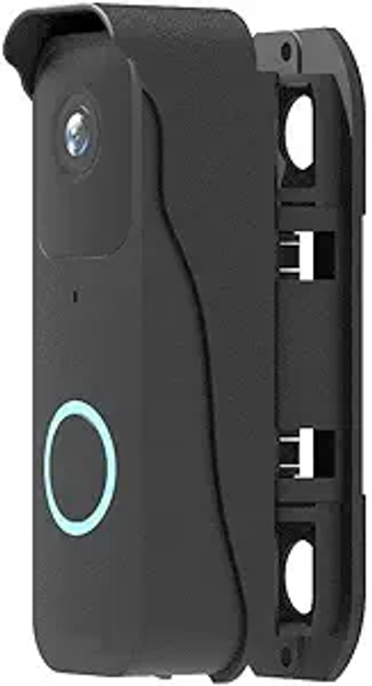 Video Doorbell Mount for Blink Doorbell,Dustproof Protective Doorbell Mount Bracket (Black)