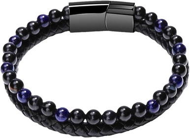 Humanic+ MAXHematie Beaded Bracelets,Humanic+ Trio MAXHematie Beaded Bracelets,Humanic+ Pro MAXHematie Beaded Bracelets,Mens Black Lava Rock Bracelet Hematite Bracelet Stone Bracelet