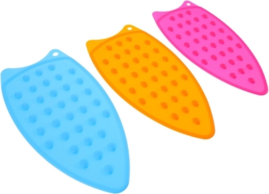 3pcs Foldable Ironing Board Ironing Board Foldable Silicone placemat Protection Ironing pad Ironing Board pad Thick Protective Rest pad Anti-Scald Ironing mat Iron Frame Rest mat