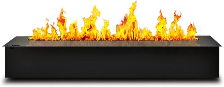 Water Vapor Electric Fireplaces Recessed Electric Fireplace, Modern Decorative Fireplace with Realistic Flame, Ultra Thin, Remote Control & Touch Screen, Adjustable Flame Speed Electronic Fireplace De