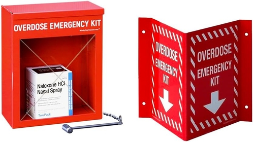 | Locking OD  & Sign Bundle | High Visibility  for Emergency Supplies (OD Kit Not Included)