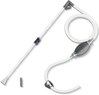 Fish Tank Gravel Vacuum Pump, Siphon Cleaner for Small Aquarium, Cleaning Tools, Water Changer and Drainage.