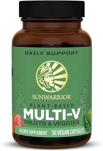 Multivitamin for Men & Women from Fruit Vegetables & Whole Foods Multivitamins Vitamin D Vitamin C Vitamin E Vitamin B Complex Vegan Plant Based Gluten Free Raw | Multi V 30 Capsules