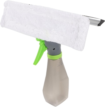 3 pcs Window Cleaner Squeegee Mirror Cleaner car accesories Eyeglasses Cleaner car kit Window Wiper Window Spray Water Shower Door Sprayer Accessories White