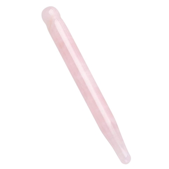 Stone Acupressure Stick Acupressure Stick Chopsticks Acupuncture Sticks Special Experience, 12cm(Rose)