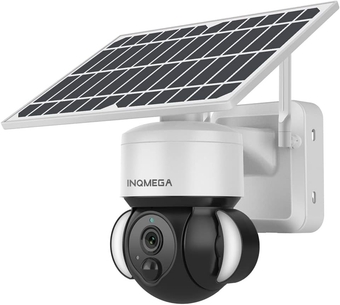 Solar Security Camera, 2.4G WiFi Security Cameras Wireless Outdoor, Solar Panel 15000mAh Rechargeable Battery Power, Floodlight，3MP Night Vision, 2-Way Audio, PIR Motion Detection Cloud&SD